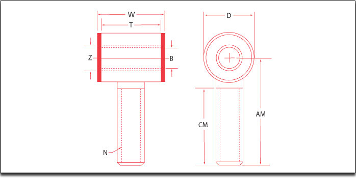 four bar end